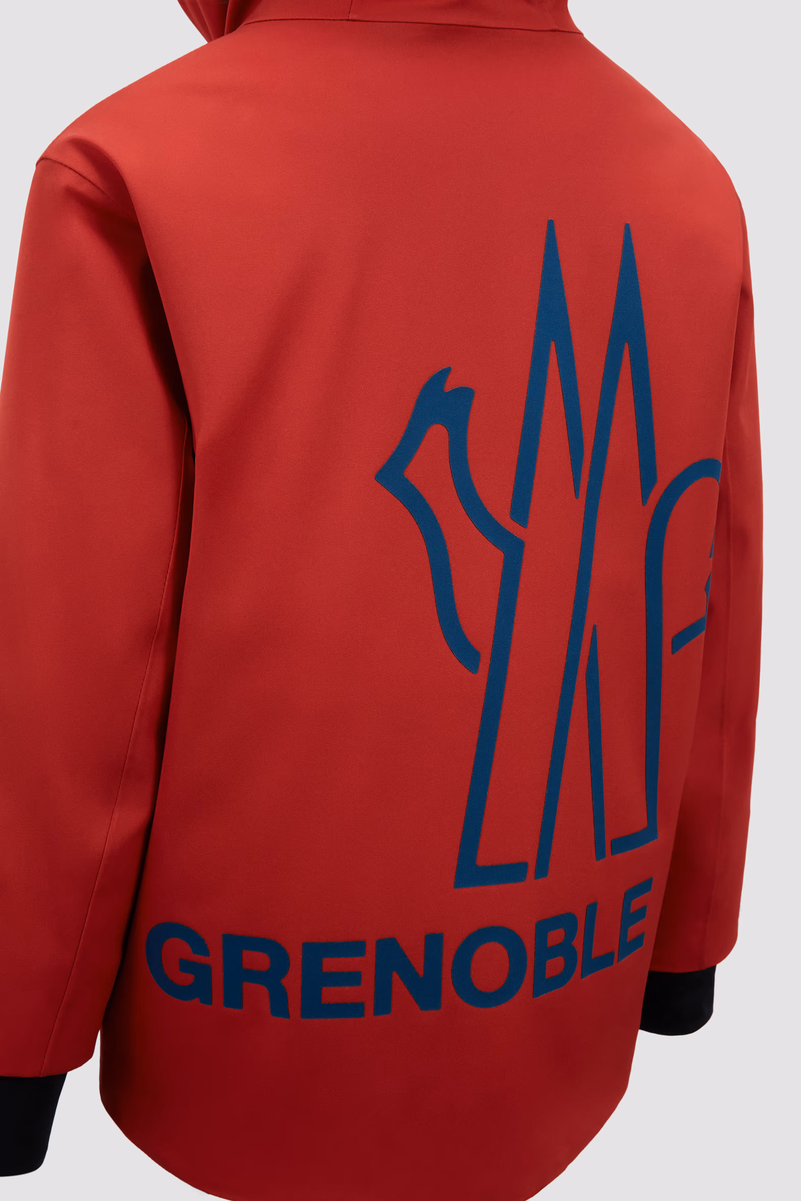 Chaqueta de esquí con capucha Moriond Niño Rojo Oscuro Moncler 6